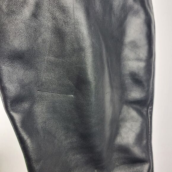 Naturalizer Kamora Women's Knee High Boots Black Faux Leather 7.5W Wide Calf - Picture 14 of 16